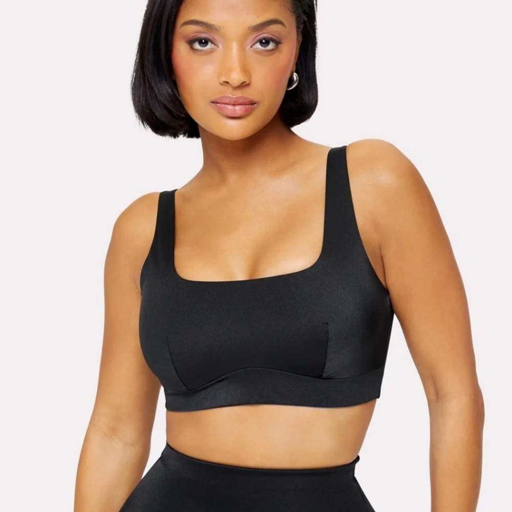 NWT,‎ Yitty, Headliner Shaping Midi Bralette, Iconic Black, Small
